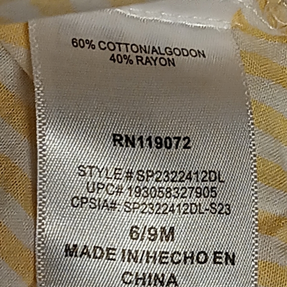 𝑫𝒊𝒔𝒏𝒆𝒚 𝑩𝒂𝒃𝒚 𝒀𝒆𝒍𝒍𝒐𝒘 𝑫𝒂𝒍𝒎𝒂𝒕𝒊𝒂𝒏 𝑫𝒓𝒆𝒔𝒔/𝑯𝒆𝒂𝒅𝒃𝒂𝒏 - Picture 4 of 6
